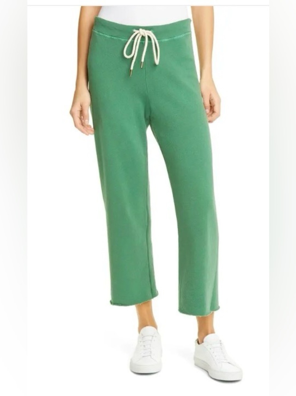 The GREAT Wide Leg Cropped Sweatpants